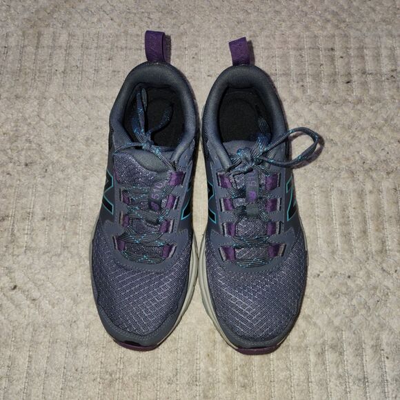 New Balance 510v5 Women’s Trail Running Shoes Charcoal Purple Size 7 - Picture 14 of 14